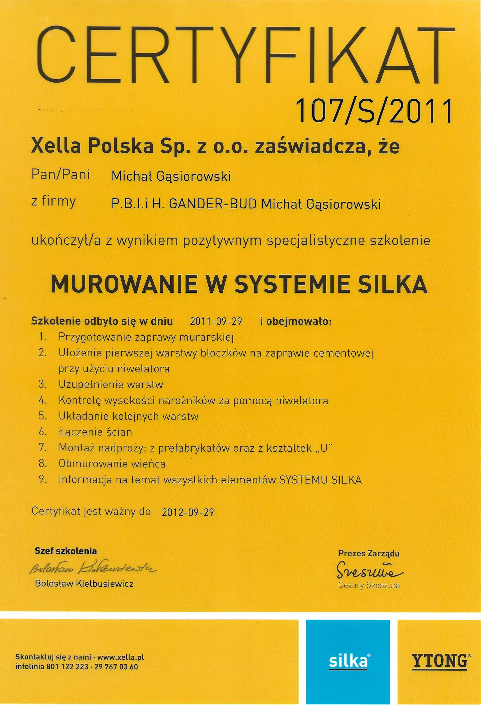 Firma budowlana Dzierżoniów