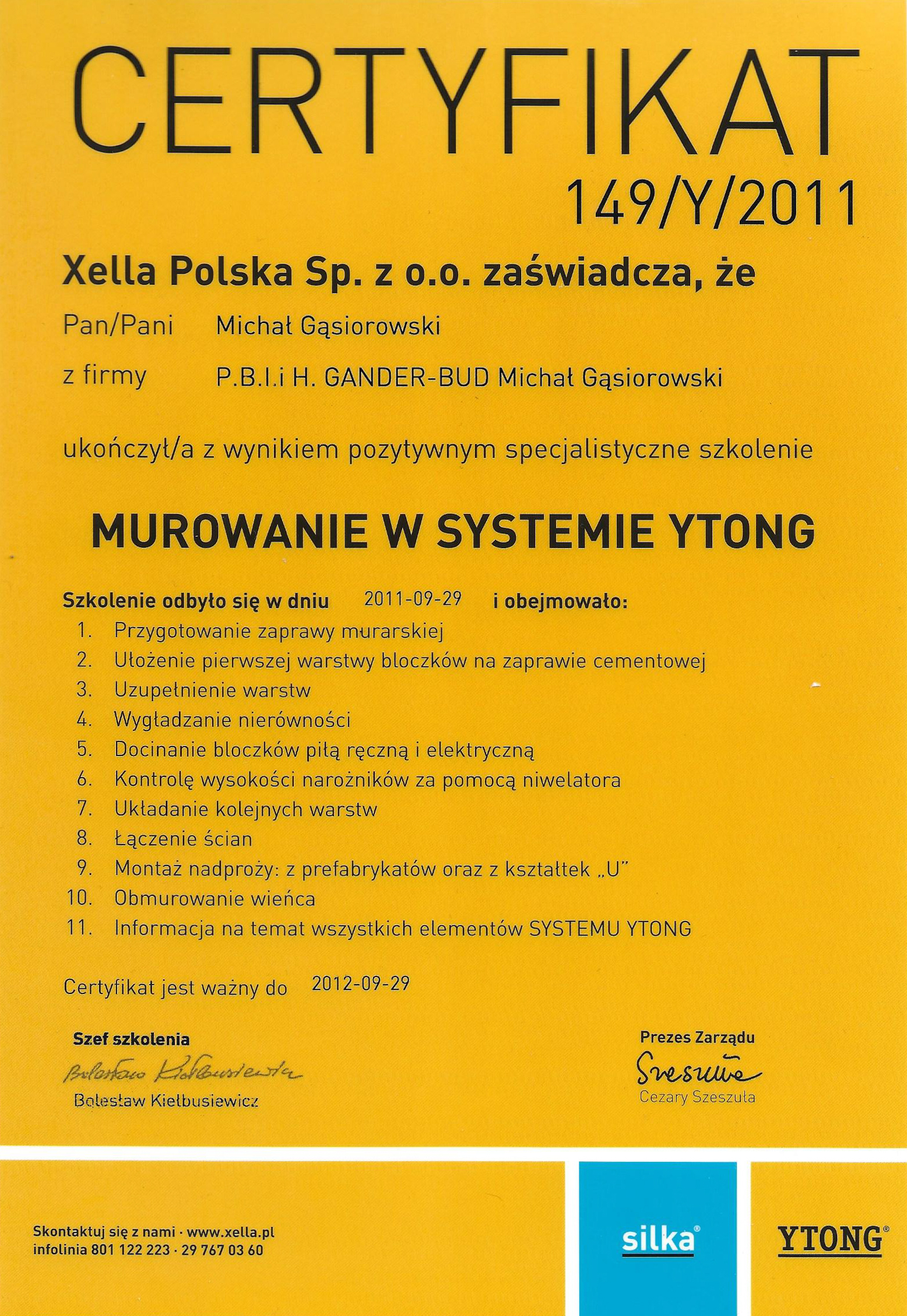 Firma budowlana Dzierżoniów